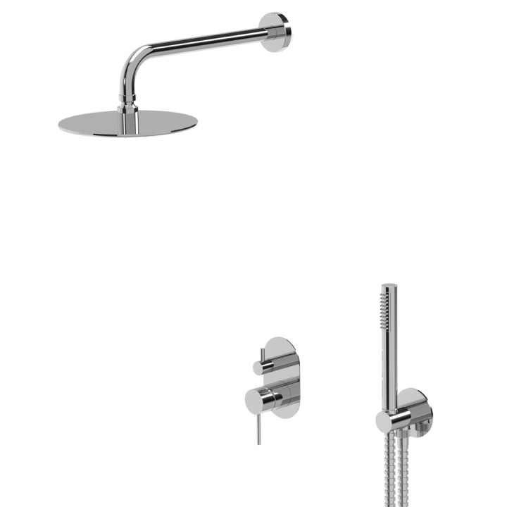 Built-in shower system 19040 Portofino | 4 finishes