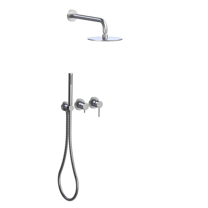 Built-in shower system 65075 Taormina | Stainless steel