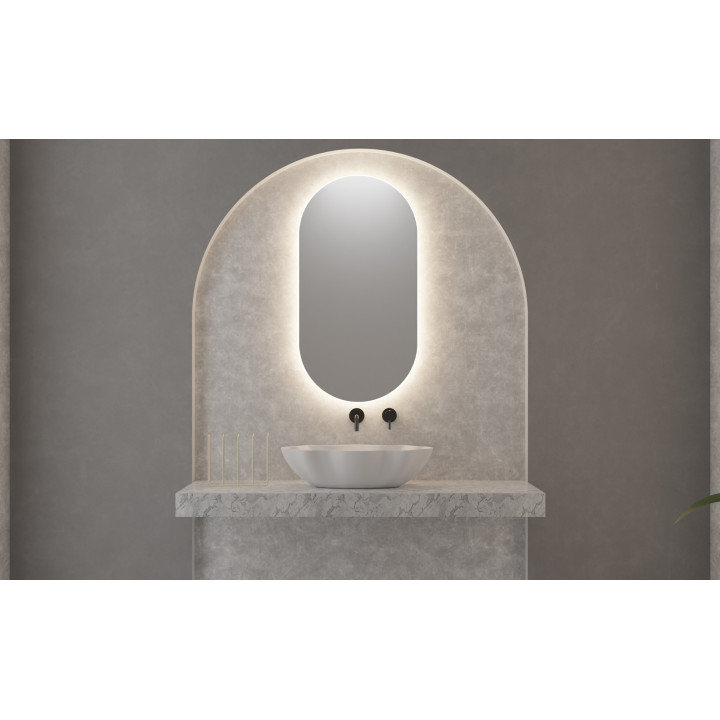 Seastar porcelain washbasin | Round countertop basin for modern bathroom