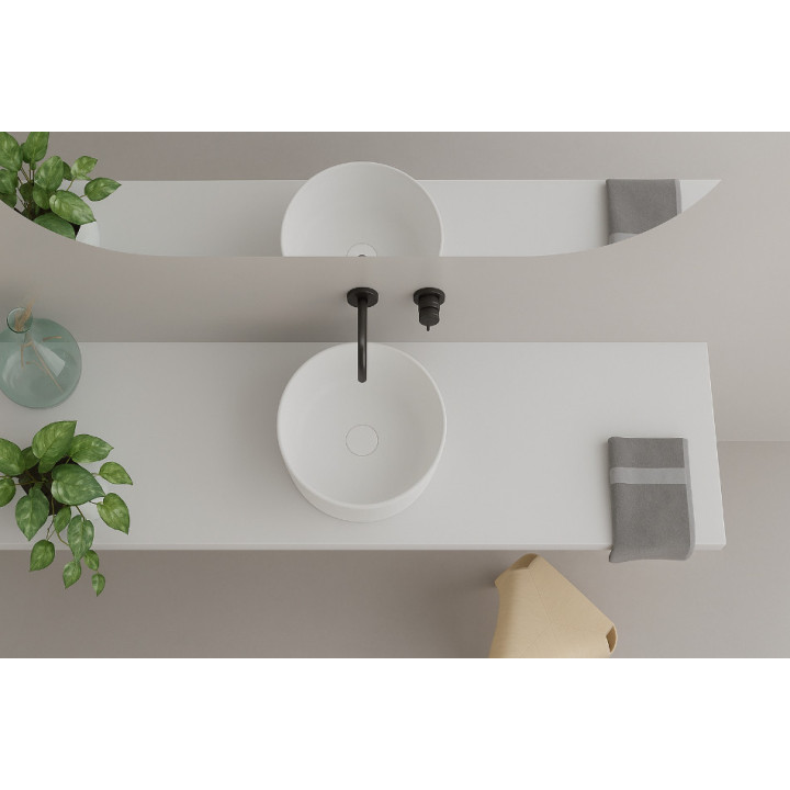 Bowl washbasin in porcelain Ø30 x 16 – Small basin