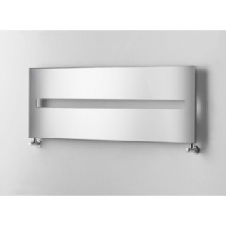 Akka towel warmer in chrome – minimalist design