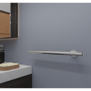 Steko horizontal towel warmer – slim in chrome