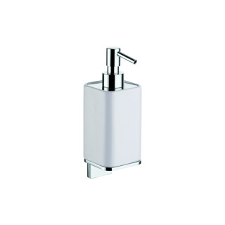 Altissima Soap Dispenser Holder Chrome-Plated Brass AT128 | Elegant Wall-Mounting