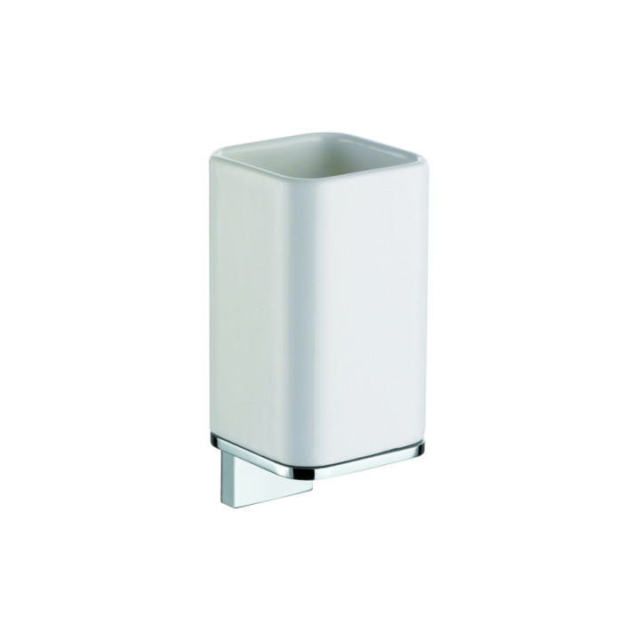 Altissima Toothbrush Holder chrome-plated brass AT142 | Elegant wall-mounted